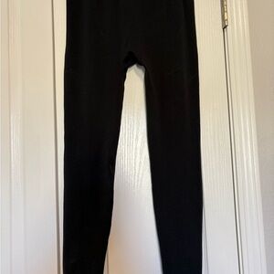 Women’s Title Nine Spark 2.0 Seamless Leggings Large Black Herringbone NWOT